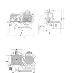 Αλλαντομηχανή Λεπίδα 350mm LEONARDO 350 EVO BS3 SRM-LEONARDO 350 EVO BS3